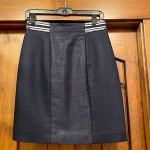 Elie Tahari Navy Skirt- Size 4